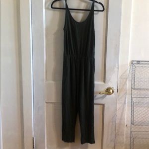 Hunter green jumpsuit